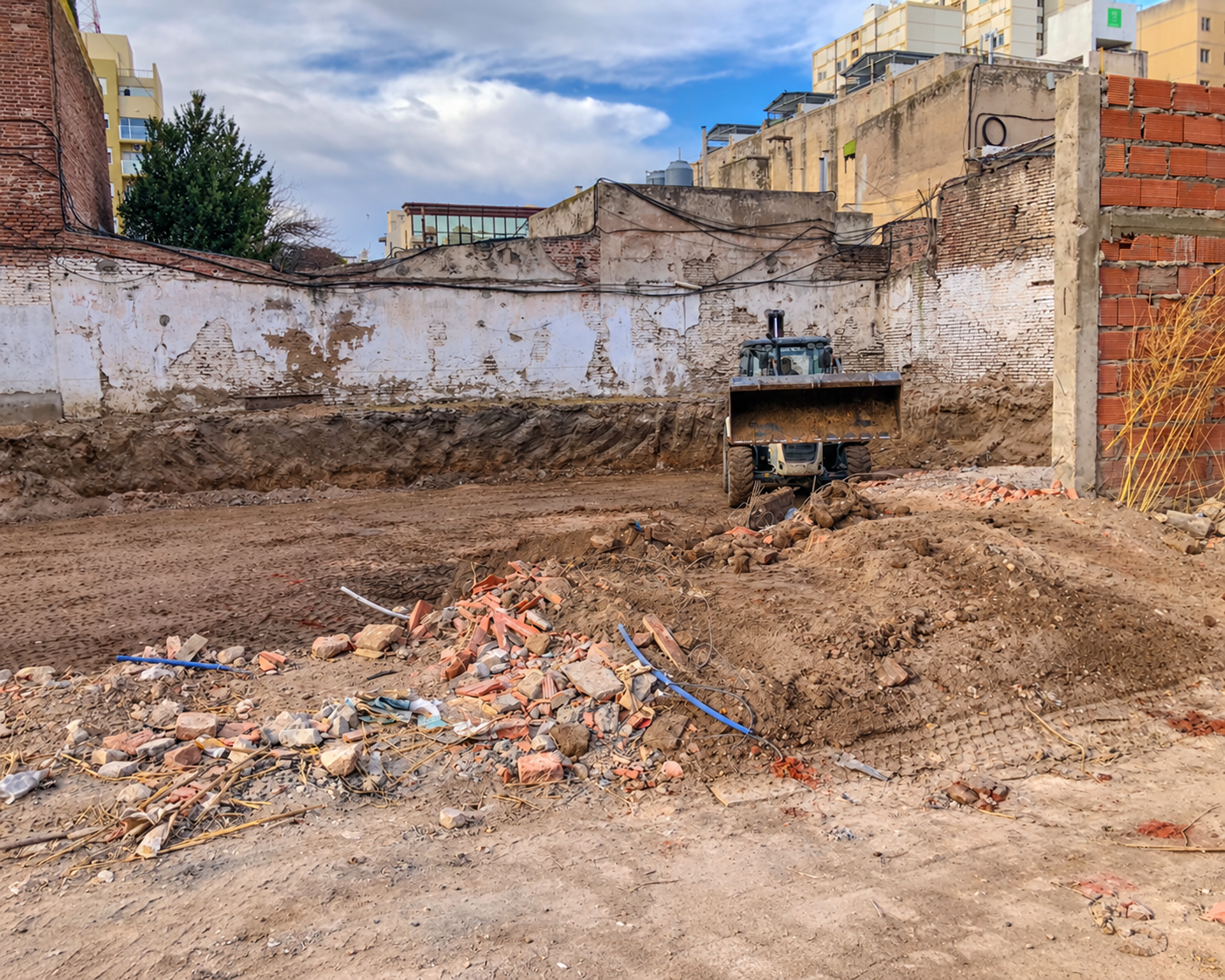 Excavación de terreno